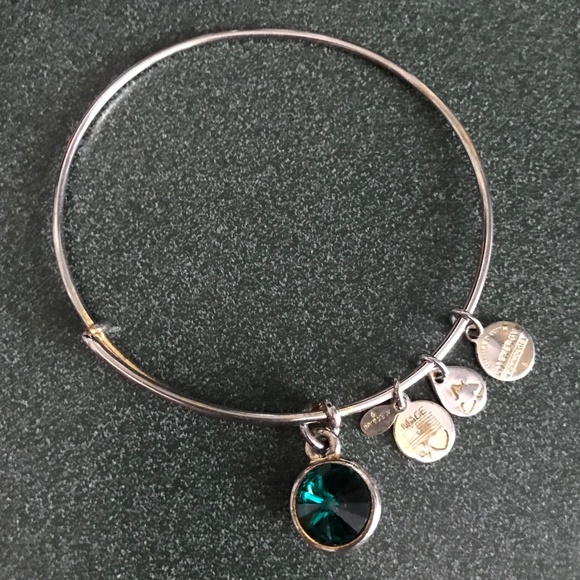 Alex and Ani Silver Expandable Wire Bracelet - Picture 3 of 15